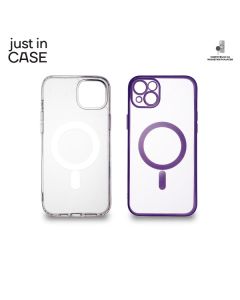 JUST IN CASE 2u1 Extra case MAG MIX paket ljubičasti za iPhone 14 Plus - MAG109PR