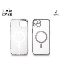 JUST IN CASE 2u1 Extra case MAG MIX paket srebrni za iPhone 14 Plus - MAG109SL
