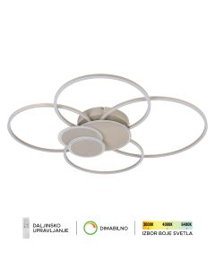 FORMA LED plafonska lampa 50W 3000K,4000K,6400K F2105-50C BE
