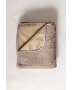 STEFAN Krznena prostirka sa neklizajućom podlogom 70x150cm braon - 596-braon