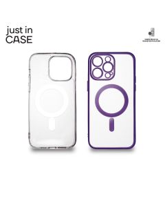 JUST IN CASE 2u1 Extra case MAG MIX paket ljubičasti za iPhone 14 Pro Max - MAG111PR
