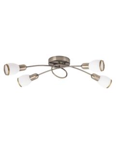 Rabalux Plafonjera Elite E14 4x MAX 40W bronzana (5973) - 5973