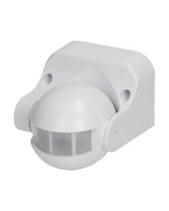 ORNO Senzor pokreta 180° IP44 PIR, bela - ORNOR-CR-201-W