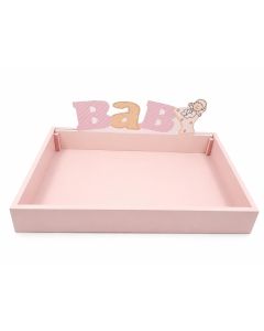 MKS Poslužavnik Baby roze