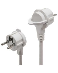 HOME Produžni kabl, 6 utičnice, 3 x 1,0mm², 1,5met, beli - NV 06TK/WH - 7698