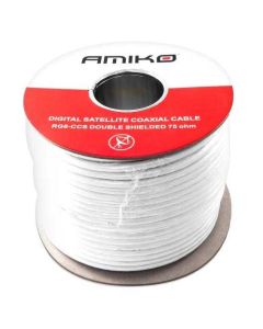AMIKO Koaksijalni kabl RG-6, CCS, 90dB, 100 met., motalica - RG6/90db - 100m REEL - 7084