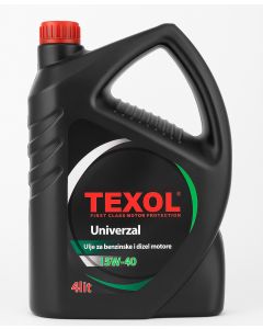 TEXOL Univerzal 15W-40 – motorno ulje za benzinske i dizel motore (4L)