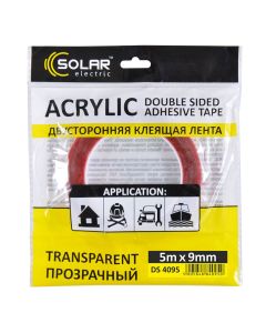 STORM Dvoslojna traka 9x5000mm providna - 5APTDS4095