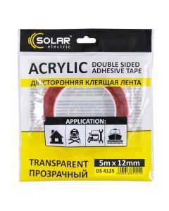 STORM Dvoslojna traka 12x5000mm providna - 5APTDS4125