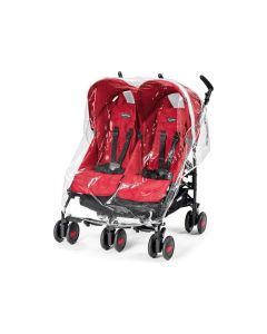 PEG PEREGO Kišna navlaka za dečja kolica kolica Aria shopper twin/mini twin - P3V001113