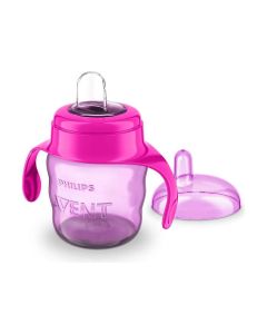 AVENT Šolja Easy Sip 7oz/200 ml 6+M Pink - SCF551-03