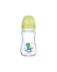 CANPOL Flašica za bebe sa širokim vratom 240 ml, Anticolic  - 