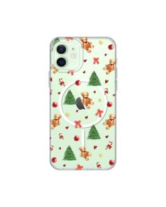 Maska za iPhone 12/12 Pro 6.1 Marry Bear Print Magsafe