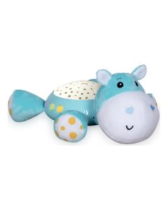 LORELLI Muzička kutija za bebe sa noćnim svetlom - Hippo - 10280140001