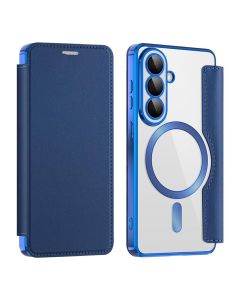 Maska za Samsung Galaxy A57 Magsafe Lux Bi Fold plava
