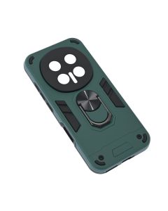 Maska za Honor Magic 8 Pro tamno zelena Hard Ring