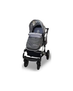BBO Kolica za bebe GS-T 106 Matrix - siva - GS-T106SIV