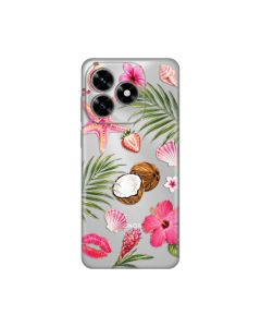 Maska za Honor X5c Plus Coconut Paradise Silikonska Print