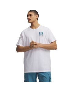 UNDER ARMOUR Majica kratak rukav m blur logo ss M