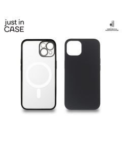 JUST IN CASE 2u1 Extra case MIX Magnetic za 14, crna - MAGPL108BK