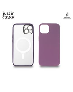 JUST IN CASE 2u1 Extra case MIX Magnetic za 14, ljubičasta - MAGPL108PR