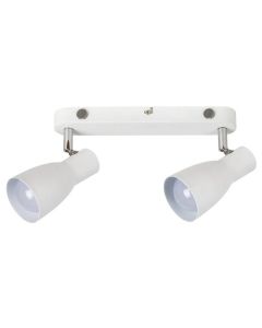 Rabalux Spot rasveta Ebony E27 2x MAX 20W bela (6027) - 6027-1-1