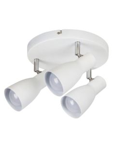 Rabalux Spot rasveta Ebony E27 3x MAX 20W bela (6028) - 6028-1-1