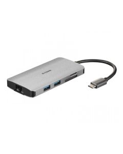 D LINK DUB-M810 8-in-1 USB-C Hub - 60295-1