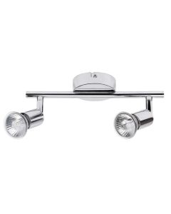 Rabalux Spot rasveta Norton GU10 2x MAX 50W hrom (6046) - 6046