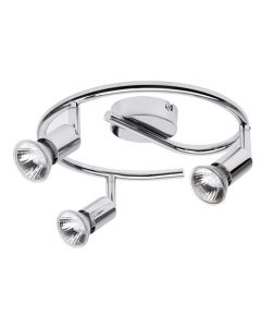 Rabalux Spot rasveta Norton GU10 3x MAX 50W hrom (6048) - 6048