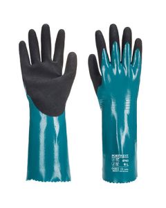 MONSUN Rukavice MS60 hemijske nitrilne sandy grip 30cm - 60512-110