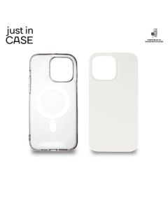 JUST IN CASE 2u1 Extra case MAG MIX PLUS paket beli za iPhone 14 Pro Max - MAGPL111WH