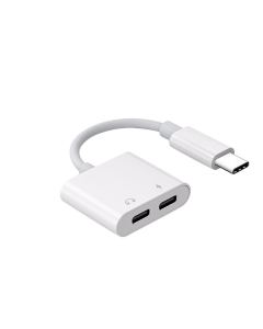 Adapter Type-C na 2X Type-C ( Audio ) JH-032