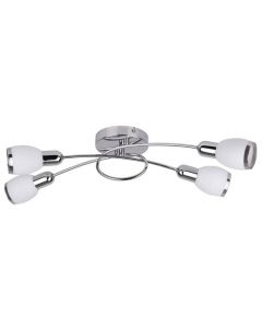 Rabalux Plafonjera Elite E14 4x MAX 40W hrom (6063) - 6063