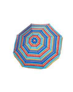 SAVACOOP Suncobran 180cm pruge, narandžasta/žuta - 60718