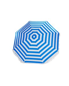 SAVACOOP Suncobran sa resama 180cm, plava/bela - 60719