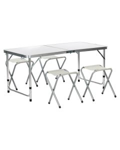 SAVACOOP Sklopivi kamp set - sto i 4 stolice - 60744