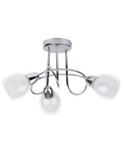 Rabalux Plafonjera Dave E14 3x MAX 40W hrom (6081) - 6081