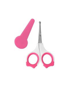 LORELLI Makazice za bebe sa poklopcem - Pink - 10240210002