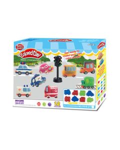 Set plastelina sa modlama Colored clay 12705 - 61-12705