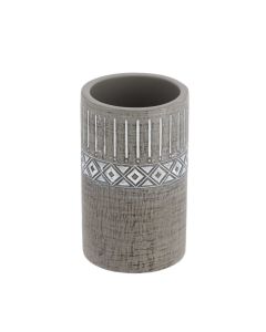 TENDANCE Čaša za četkice za zube 10,5cm cement tumbler siva - 61118180
