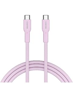CANYON Kabl OnWire 60CL C-C 60W COLOR Braided 1m, roza