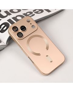 Maska za iPhone 17 Pro 6.3 zlatna Magsafe Chrome - 224200
