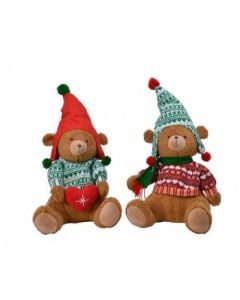Novogodišnja figura Meda koji sedi - 61167500