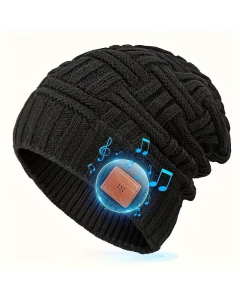 Kapa sa bluetooth slusalicama (BT-01) crna