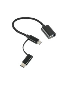 Kabl OTG type C micro USB na USB Z 3.0 JWD