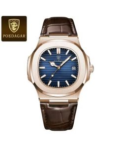 Poedagar 613 Muški sat, Blue/Gold - 613 BLUE-GOLD