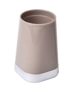 TENDANCE Čaša 7x7x11 cm pp/hrom sivo smeđa - 6134165