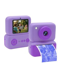 Mini kamera printer Q10 + papir za stampanje fotografija ljubicasta