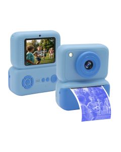 Mini kamera printer Q10 + papir za stampanje fotografija plava